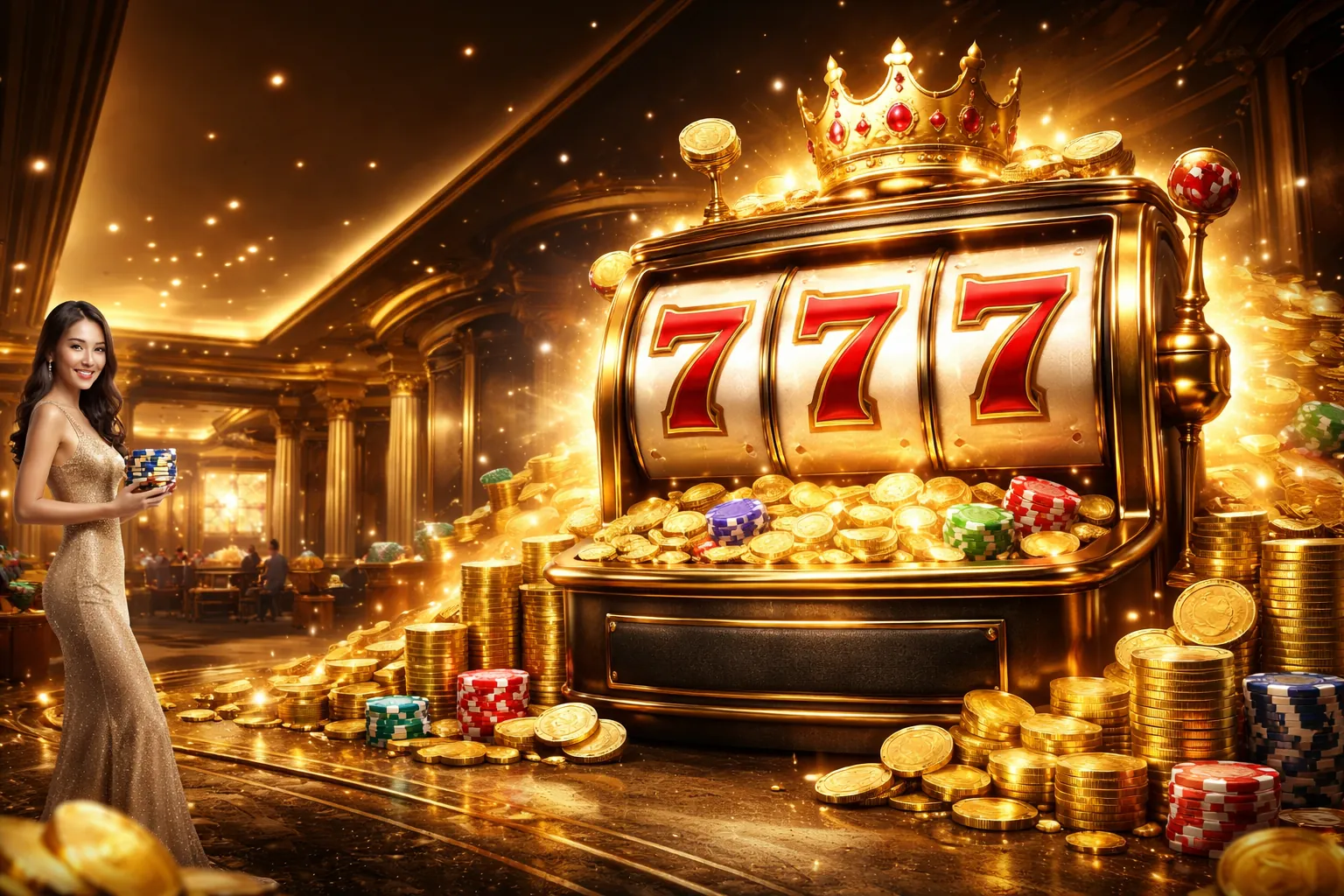 Hình ảnh chính trò chơi Slot & Jackpot tại Jun888 Bắn Cá